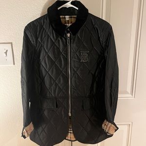 Burberry quilted diamond jacket